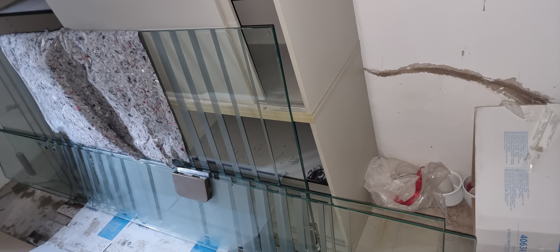 Fensterrahmen nach der Reinigung