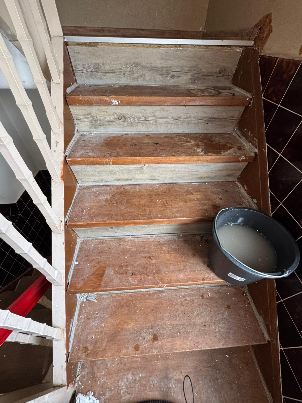 Fenster vor der Reinigung